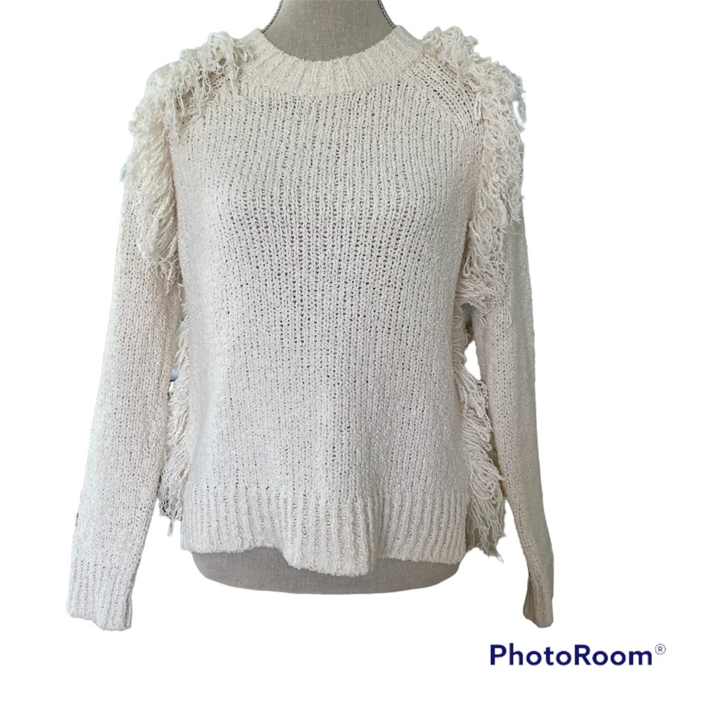 Madewell Pullover Light Cream Color Sweater Size XSmall